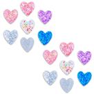 Shoe Charms DuSiYi Bling Love for Clog Sandals Material de PVC Shoe Charms DuSiYi Bling Love for Clog Sandals Material de PVC