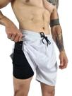 SHORT 2 em 1 ACADEMIA TREINO SPORT FIT DRY FIT COM ELASTICIDADE COM PROTEÇÃO UV CORRIDA FUTEBOL