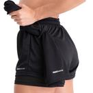 Short 2 em 1 Feminino Dryfit Academia Bermuda Dupla Para Treino Caminhada e Outros Esportes