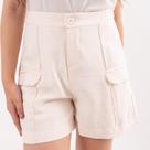 Short Alfaiataria Com Lapela Feminino