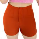 Short Alfaiataria Moda Feminina