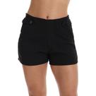 Short Alfaiataria Preto Cintura Alta Fristyle Viscolino Linho Feminino Adulto