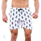 Short Bermuda Estampada Moda Praia Em Tectal Full - Steve Maccoy