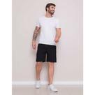 Short Bermuda Masculina Dry Fit Tecido Gelado Elastano Bolsos Com Zíper