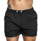 Short Bermuda Mauricinho Calção Moda Praia Verão Com Bolso Cordão Preto Liso