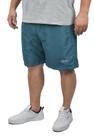 Short Bermuda Plus Size Butu Biru Extra Grande Cores Azul Petróleo