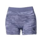 Short Boxer Feminino Puma Estampa Militar Cinza/Marinho