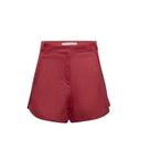 Short Cintura Alta Linho Com Bolso (Pink, M)