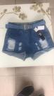 Short com cinto
