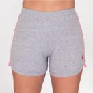Short Corrida Cinza Mescla em Moletom Ararinha