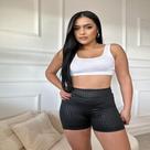 Short Curto Academia Feminina Tam P M G GG Short Curto Academia Feminina Tam P M G GG