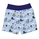 Short de Bebê Pirata Azul Malha