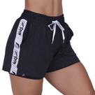 Short de Corrida Feminino Bolsos e Cadarço Short Interno Orbis Fitness