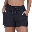 Short de Corrida Feminino Bolsos e Cadarço Short Interno Orbis Fitness