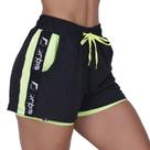 Short de Corrida Feminino Bolsos e Cadarço Short Interno Orbis Fitness