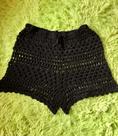 Short de crochê black