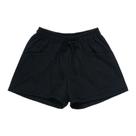 Short de moletinho leve - Cor preta - Tamanho M