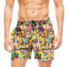 Short De Praia Shorts De Banho Os Simpson Bart Homer Lisa 50