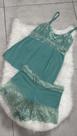 Short Doll de renda verde Short Doll de renda verde