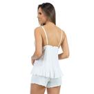 Short doll em liganete com renda Short doll em liganete com renda