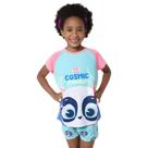 Short Doll Kids Visco Panda Família Cosmic Puket Short Doll Kids Visco Panda Família Cosmic Puket