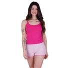 Short Doll Pijama Curto Feminino de Verão Camiseta e Short Poá fresquinho Short Doll Pijama Curto Feminino de Verão Camiseta e Short Poá fresquinho