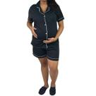 Short Doll Pós Parto estilo Americano Gestante Preto Short Doll Pós Parto estilo Americano Gestante Preto