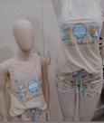 Short Doll Regata Feminino Ovelhinha - Mãe e Filha - Tamanho P - Mardelle