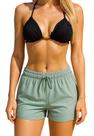 Short Feminino Avulso Confort Fit com Forro Praia & Academia Cor:VerdeTamanho:G/GG