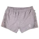 Short feminino bermuda moletom na cor cinza no tamanho 36