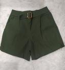 Short feminino com fivela