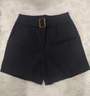 Short feminino com fivela