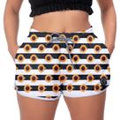 Short Feminino Girassol Corrida Qualidade Praia Top Esporte