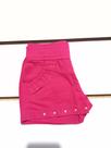Short Feminino Infantil Jeans com straas