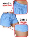 Short Feminino Jeans Blogueira Curto