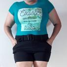 Short Feminino Malha Crepe Casual com Cinto Funcional Premium Verão Short Feminino Malha Crepe Casual com Cinto Funcional Premium Verão