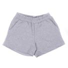Short Feminino Moletom dia a dia Confortável Super Leve Cinza Short Feminino Moletom dia a dia Confortável Super Leve Cinza