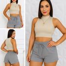 Short Feminino Moletom Fitness Dia A Dia Estilo E Conforto