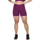 Short Feminino Poliamida Animal Print Alta Compressão Legging Meia Coxa Moda Fitness Academia Treino