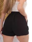 Short Feminino tecido Duna com Bolso Soltinho