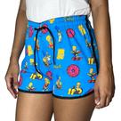 Short Feminino The Simpsons Elastano Verão Praia Short Feminino The Simpsons Elastano Verão Praia
