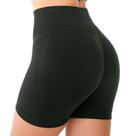 Short Fitness com Detalhe Anatômico Preto