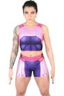 Short Fitness Dynamite Robo Rose