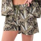 Short Fitness Estampado Feminino Cactus