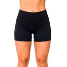 Short Fitness Feminino Academia Corrida Preto Liso Básico Curto