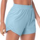 Short Fitness Runner Azul Gelo Zee Rucci