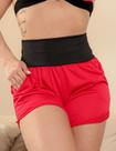 Short Fitness Vermelho Dry com Bolsos Laterais