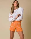 Short Hanna Curto de Alfaiataria Rosa - P