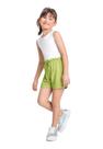 Short Infantil em Moletom para Menina Bee Loop