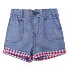 Short Infantil Gap Xadrez Masculino